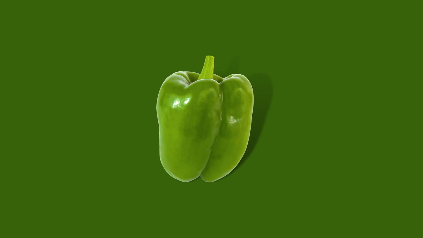 Paprika groen