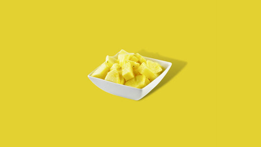 Ananas blokjes