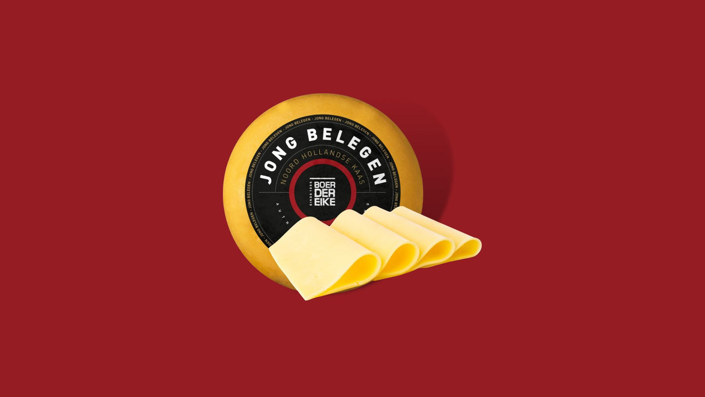 Jong belegen plakjes